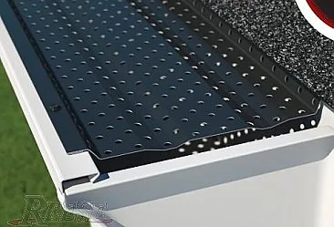Smooth Flow Gutter Guards 1 gutter guards installed
